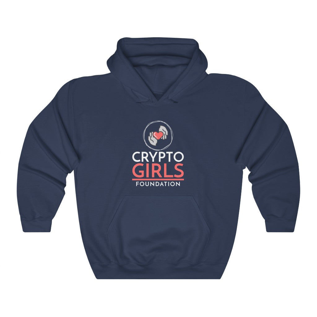 Crypto Girls Foundation Logo Hoodie