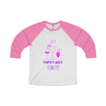 Mommy Juice Tri-Blend 3/4 Raglan Tee - Avion Cuatro