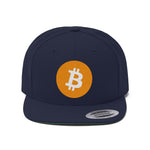 Bitcoin Flat Bill Hat