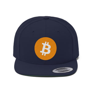 Bitcoin Flat Bill Hat