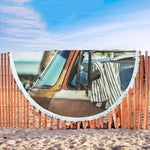 VW Board Round Beach Blanket - Avion Cuatro