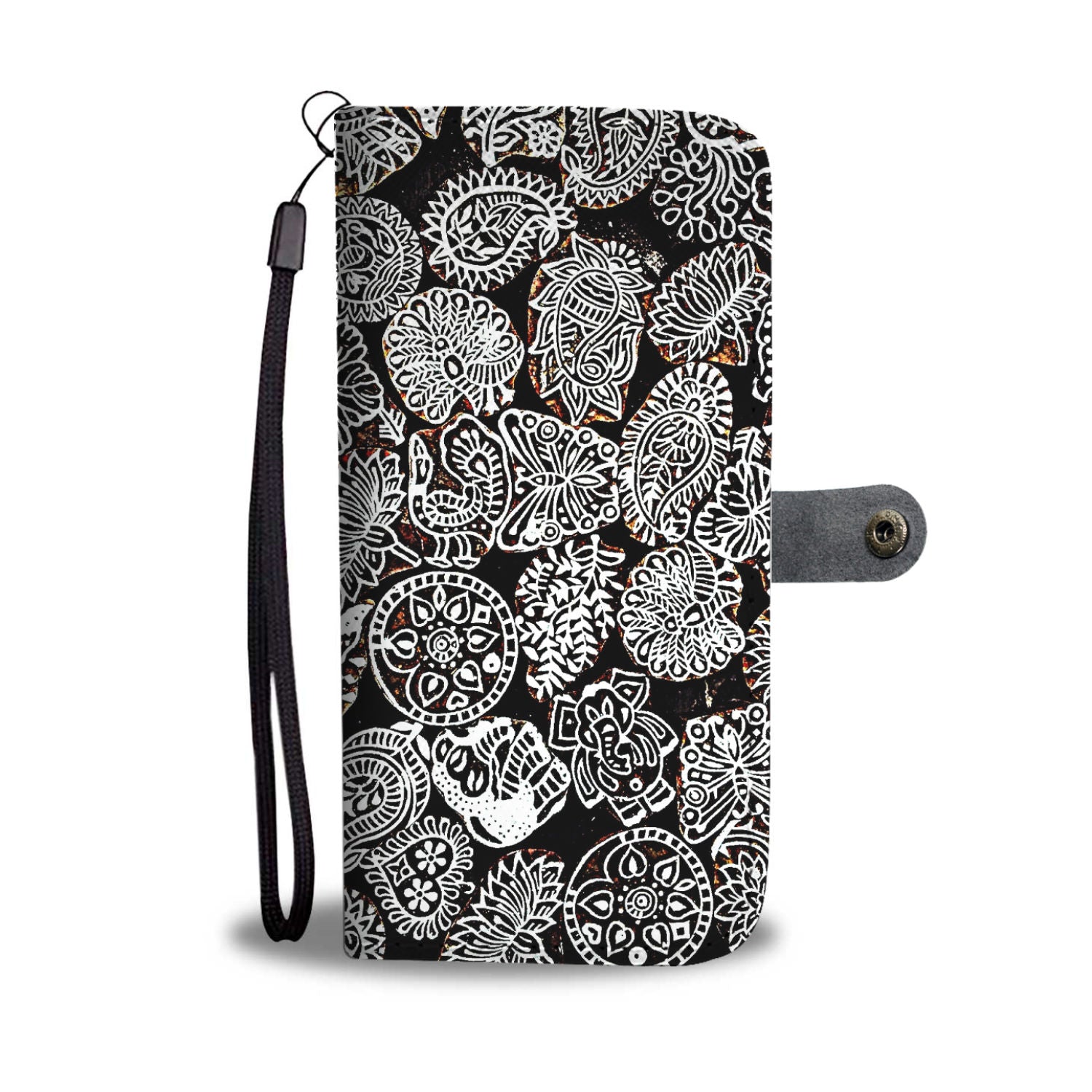 White Blossom Wallet Case - Avion Cuatro