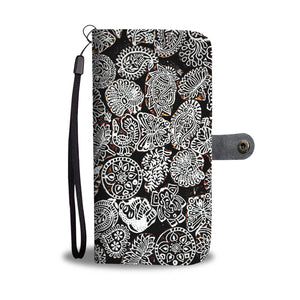 White Blossom Wallet Case - Avion Cuatro