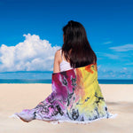 Splatter Round Beach Blanket - Avion Cuatro
