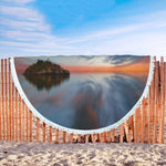 Lonely Isle Round Beach Blanket - Avion Cuatro