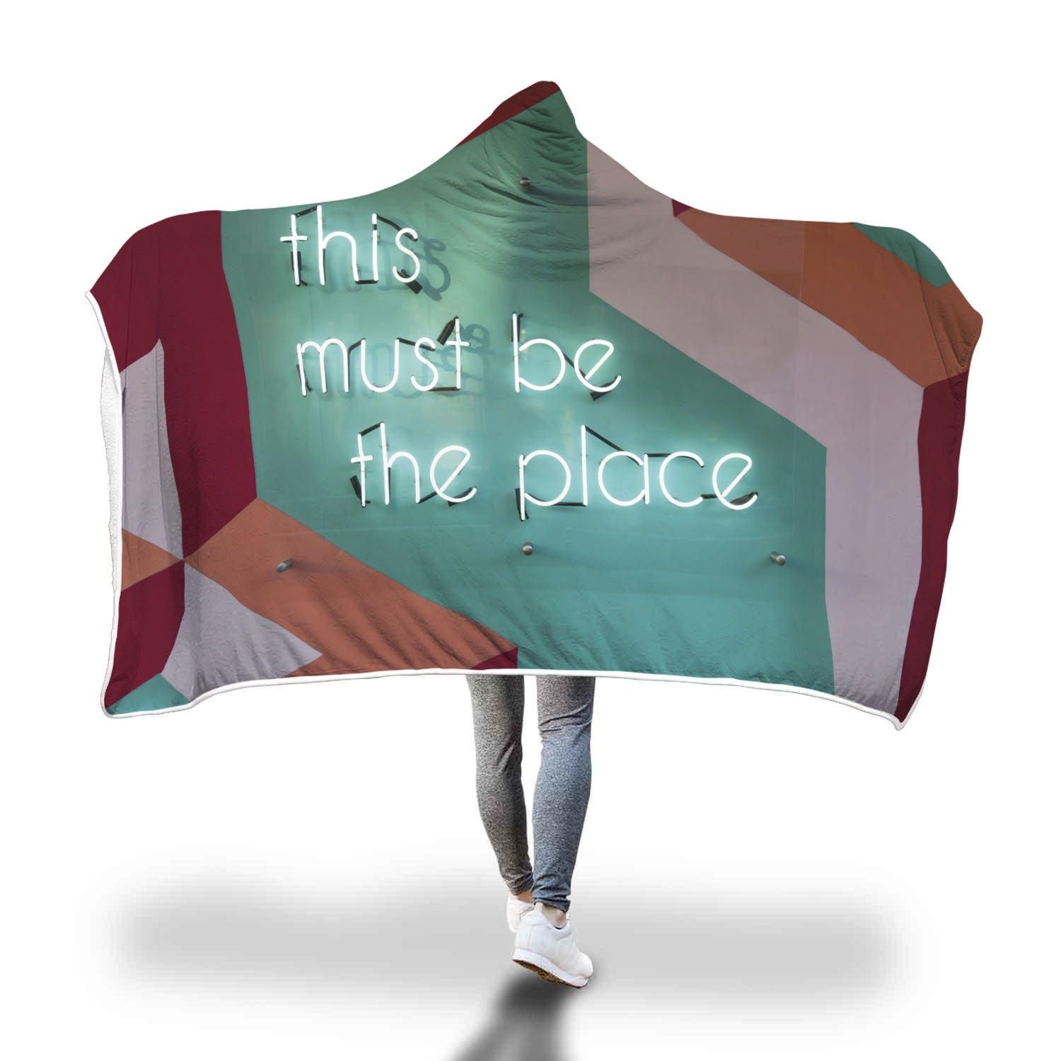 The Place Hooded Blanket - Avion Cuatro