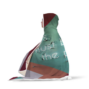 The Place Hooded Blanket - Avion Cuatro