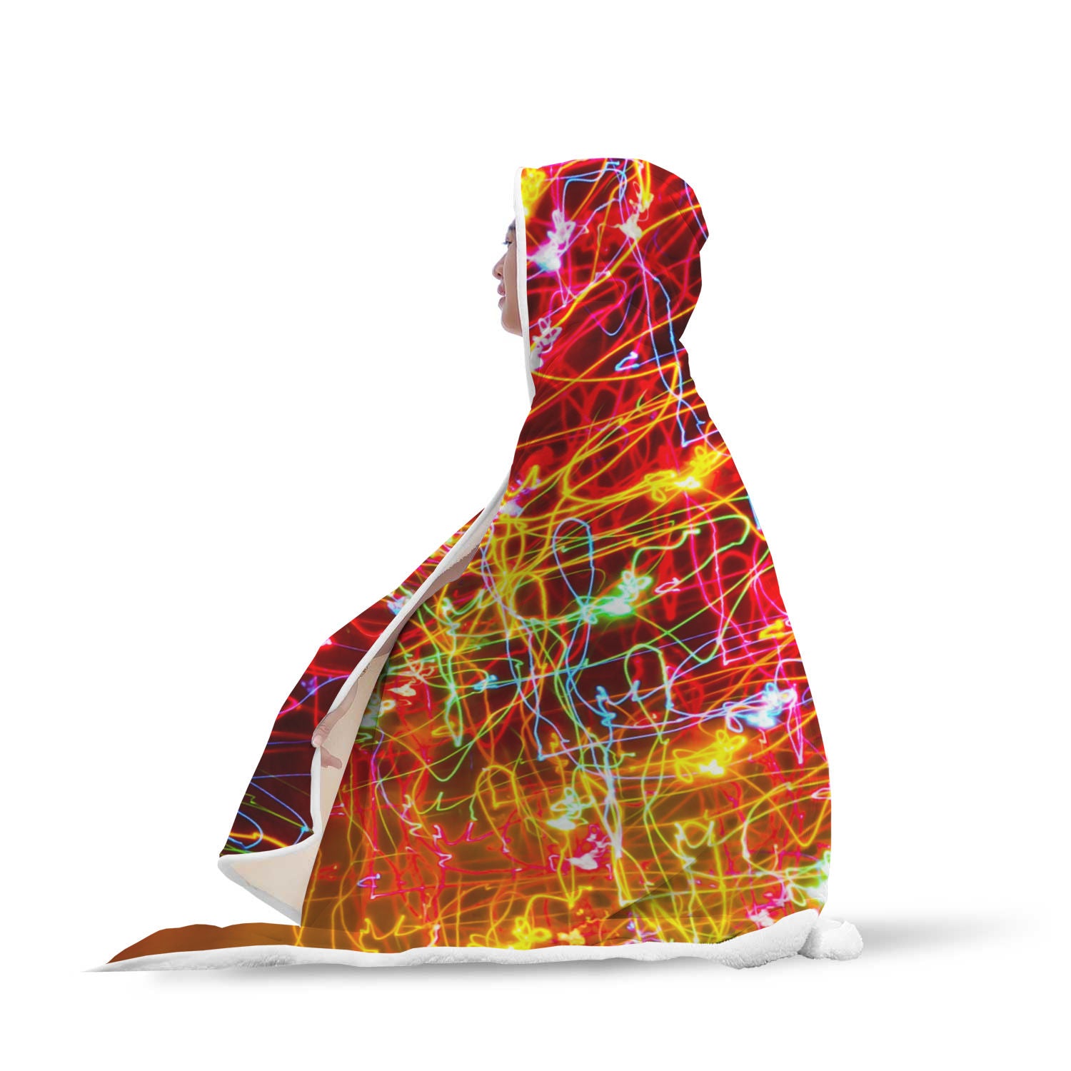 Red Light Hooded Blanket - Avion Cuatro