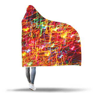 Red Light Hooded Blanket - Avion Cuatro