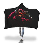 Black Halloween Hooded Blanket - Avion Cuatro