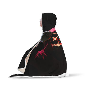 Black Halloween Hooded Blanket - Avion Cuatro