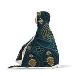 Blue Yin Yang Hooded Blanket - Avion Cuatro