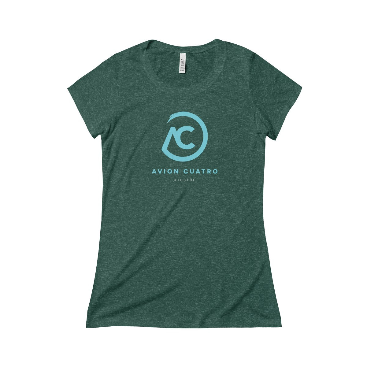 Blue AC Logo Short Sleeve Tee - Avion Cuatro