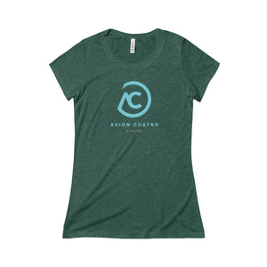Blue AC Logo Short Sleeve Tee - Avion Cuatro