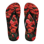 Red Rose Flip-Flops - Avion Cuatro