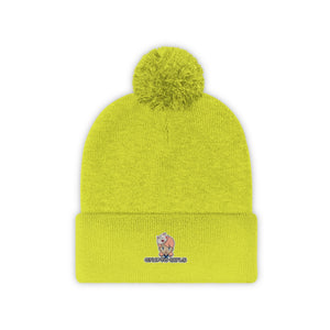 Crypto Girls Pom Pom Beanie