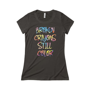 Triblend Broken Crayon Tee - Avion Cuatro