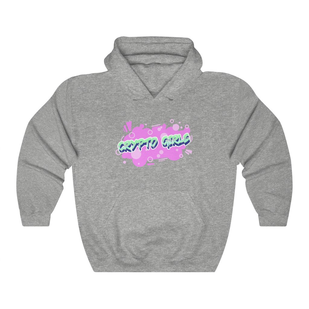 Crypto Girls Splash Hoodie