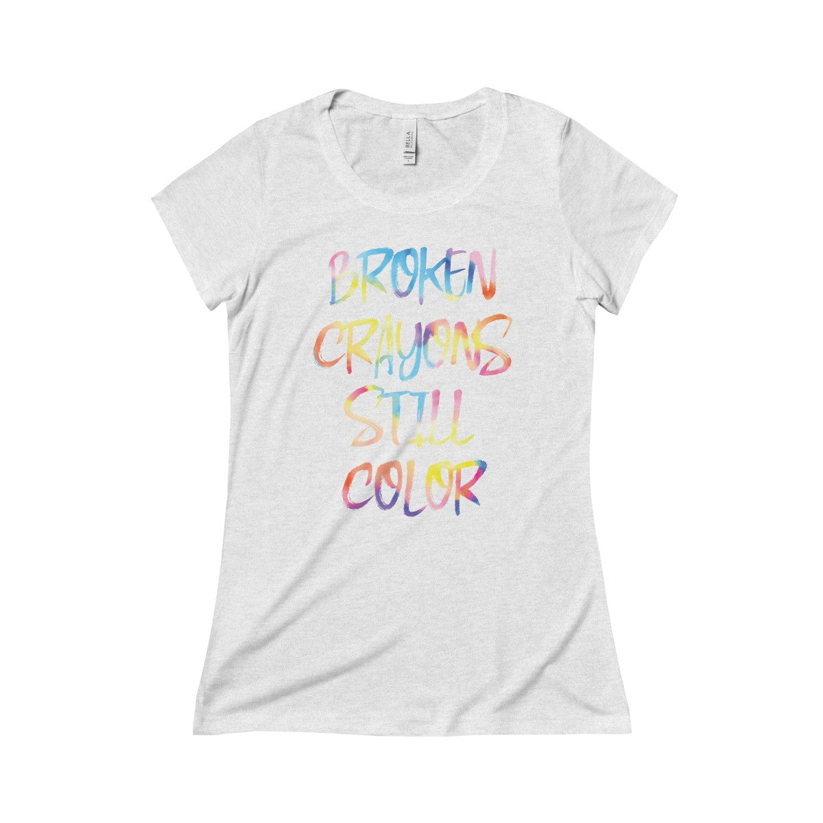 Triblend Broken Crayon Tee - Avion Cuatro