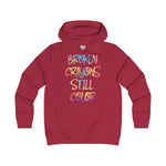Girlie Broken Crayon College Hoodie - Avion Cuatro