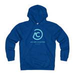 Blue AC Logo Heavyweight Fleece Hoodie - Avion Cuatro
