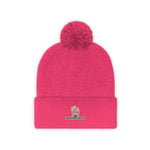 Crypto Girls Pom Pom Beanie