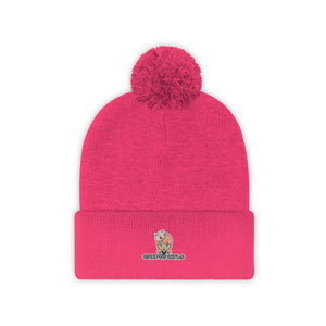 Crypto Girls Pom Pom Beanie