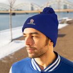Crypto Girls Pom Pom Beanie