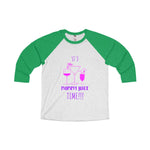Mommy Juice Tri-Blend 3/4 Raglan Tee - Avion Cuatro