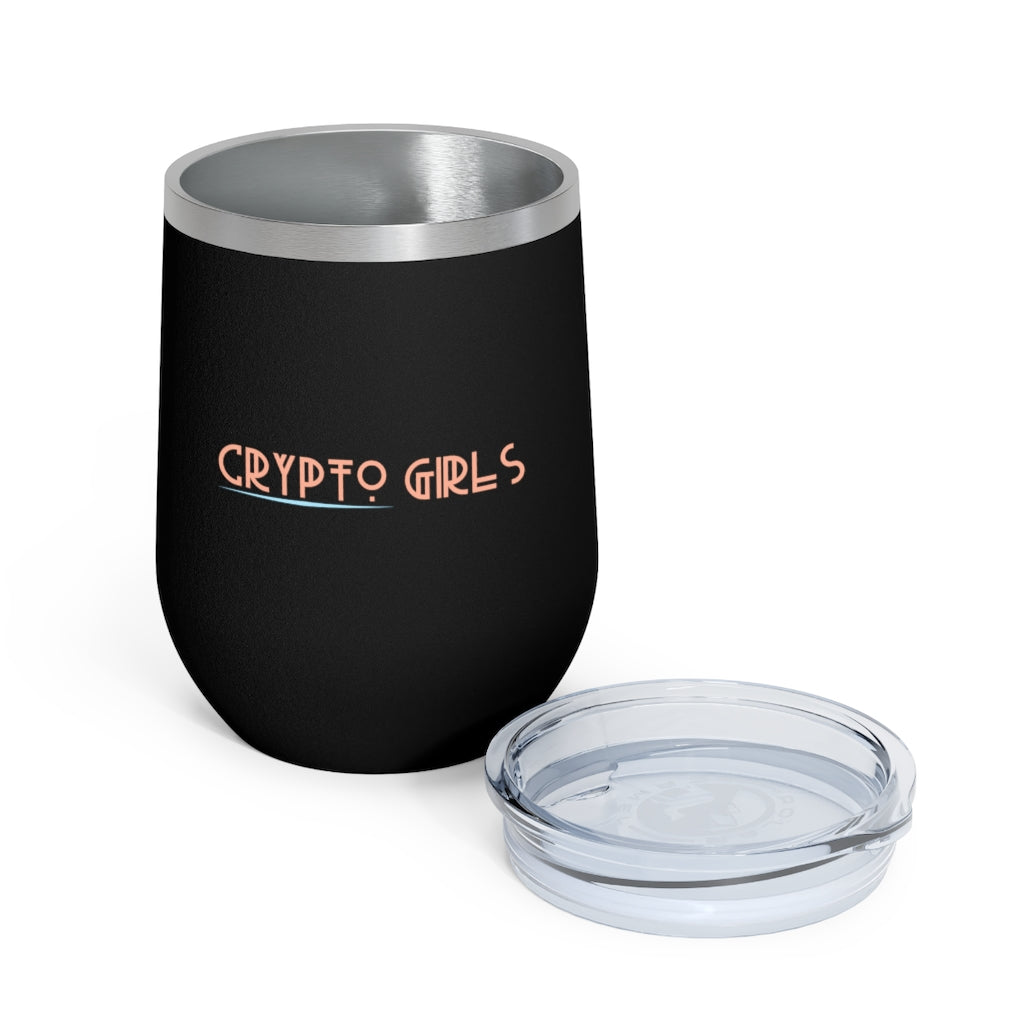 Crypto Girls Wine Tumbler