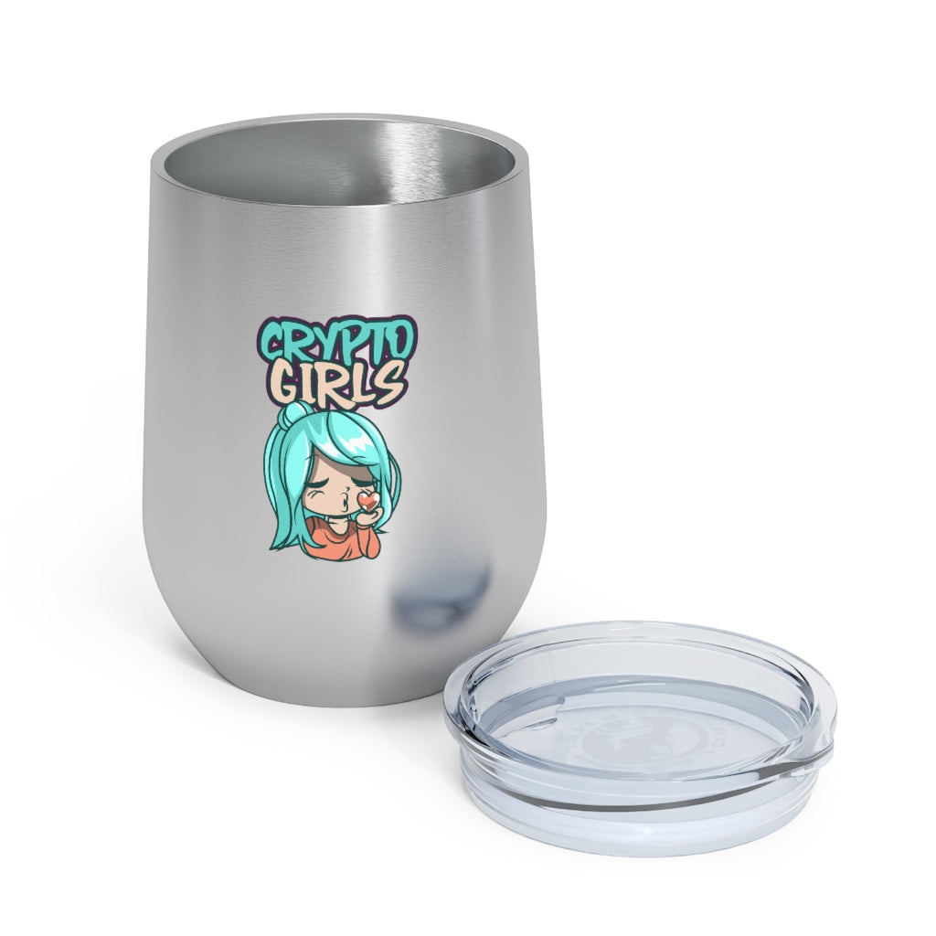 Crypto Girls Wine Tumbler