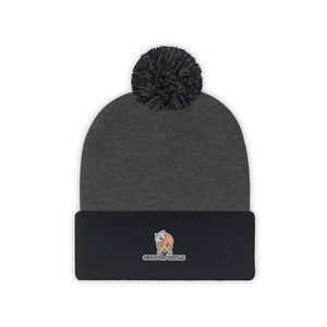 Crypto Girls Pom Pom Beanie