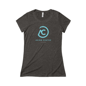 Blue AC Logo Short Sleeve Tee - Avion Cuatro