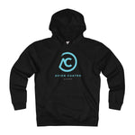 Blue AC Logo Heavyweight Fleece Hoodie - Avion Cuatro