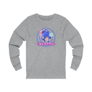 Crypto Girls Anime Long Sleeve Tee