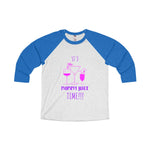 Mommy Juice Tri-Blend 3/4 Raglan Tee - Avion Cuatro