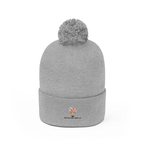 Crypto Girls Pom Pom Beanie