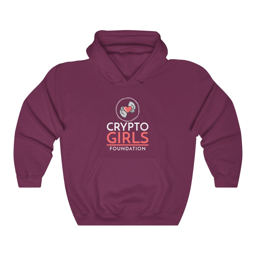 Crypto Girls Foundation Logo Hoodie