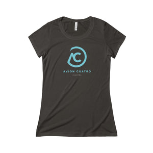 Blue AC Logo Short Sleeve Tee - Avion Cuatro