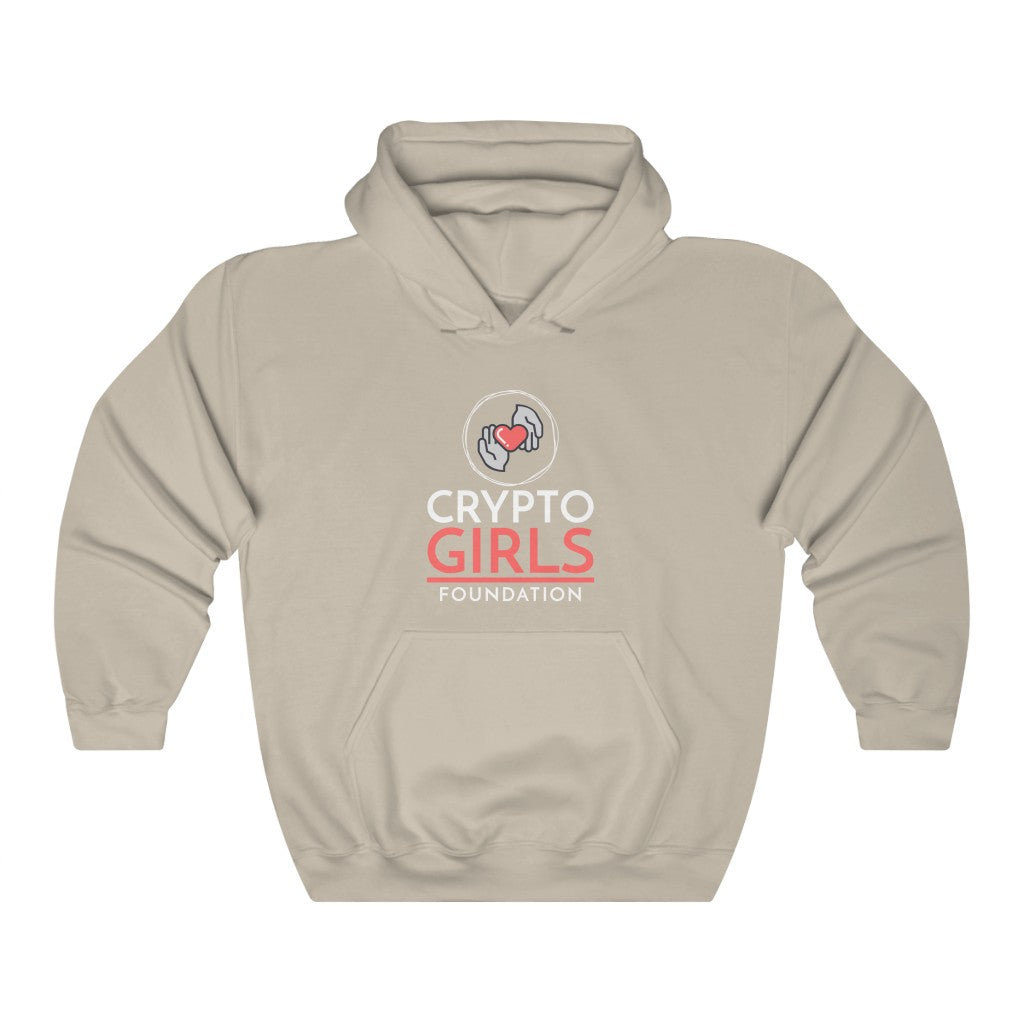 Crypto Girls Foundation Logo Hoodie