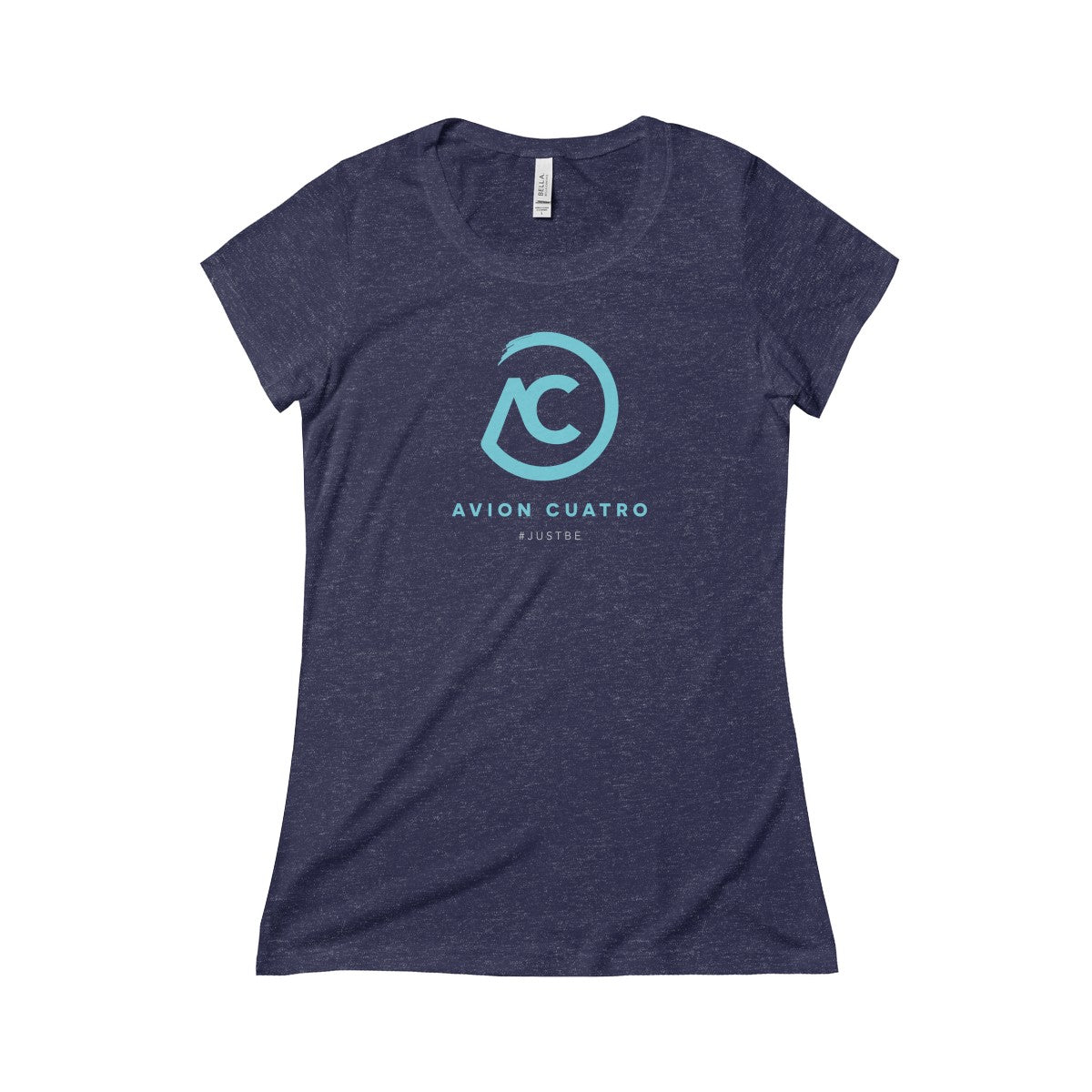 Blue AC Logo Short Sleeve Tee - Avion Cuatro