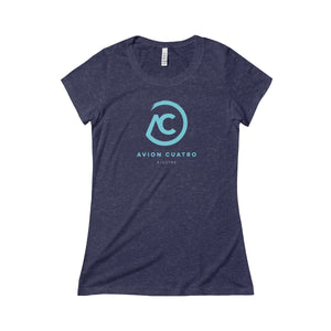 Blue AC Logo Short Sleeve Tee - Avion Cuatro