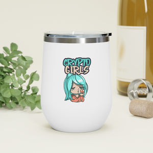 Crypto Girls Wine Tumbler