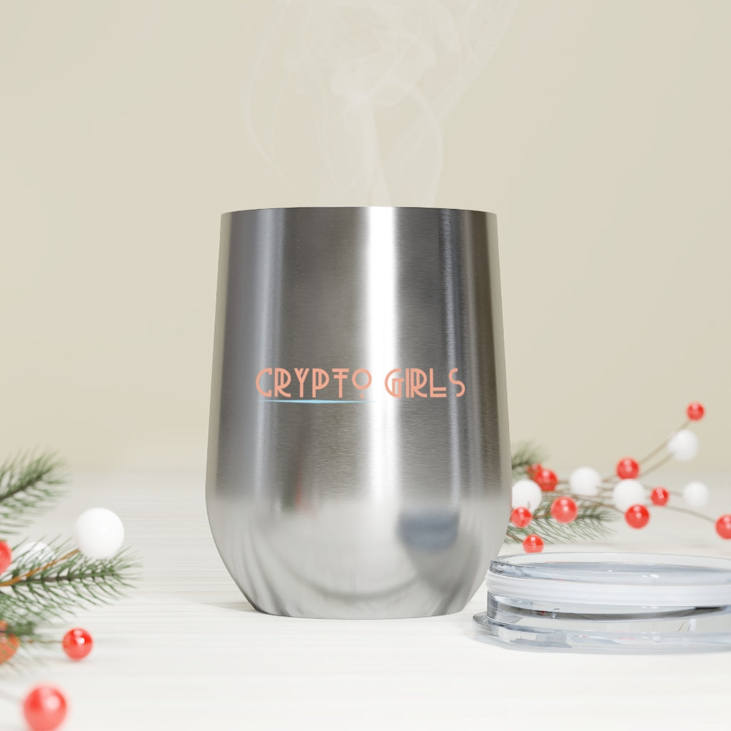 Crypto Girls Wine Tumbler
