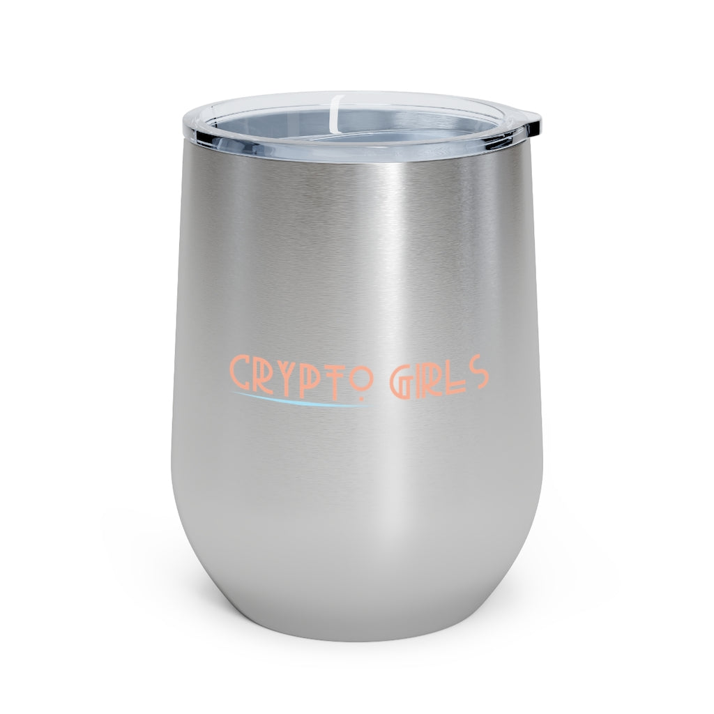 Crypto Girls Wine Tumbler