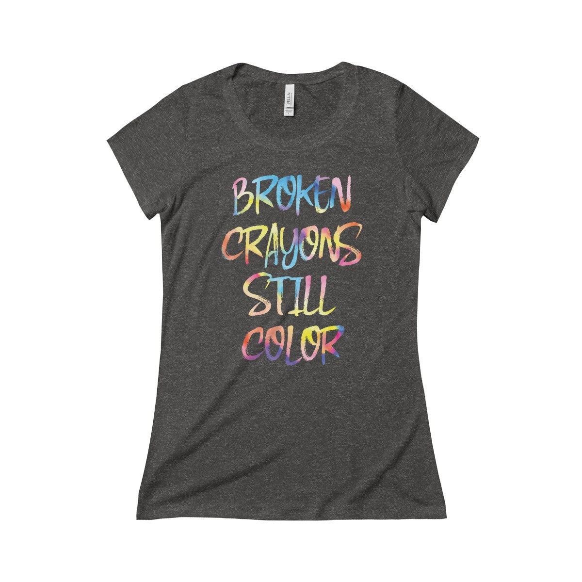 Triblend Broken Crayon Tee - Avion Cuatro