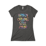 Triblend Broken Crayon Tee - Avion Cuatro