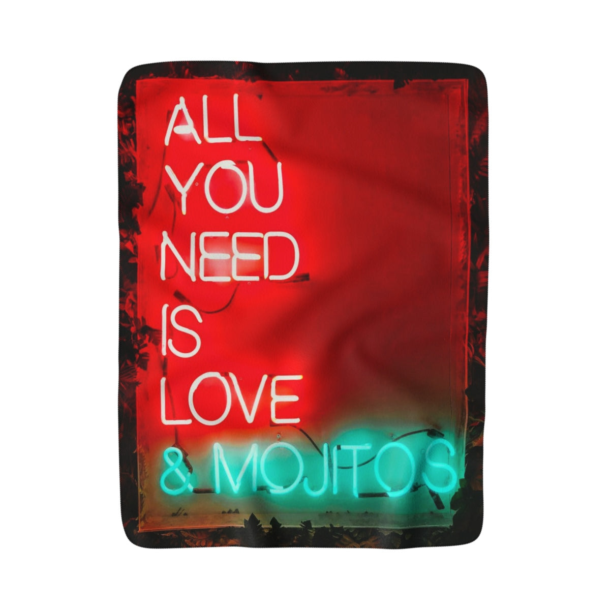 Love and Mojito Fleece Blanket - Avion Cuatro