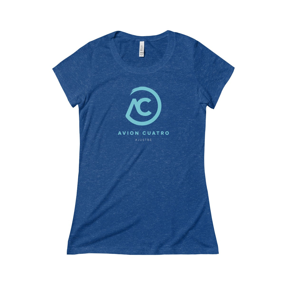 Blue AC Logo Short Sleeve Tee - Avion Cuatro
