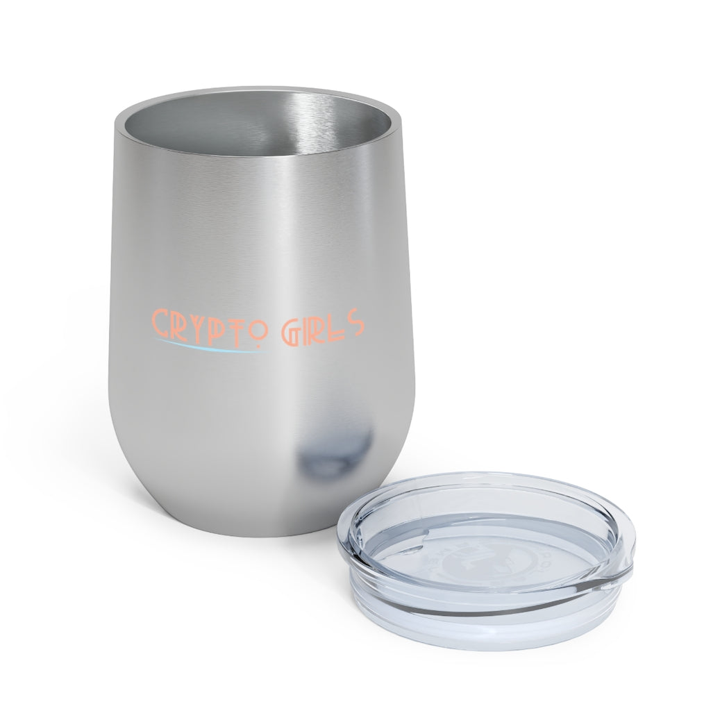 Crypto Girls Wine Tumbler